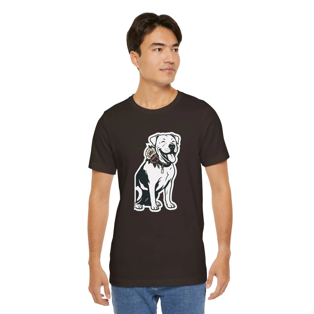 Sticker Design Pit Unisex T-Shirt Printify