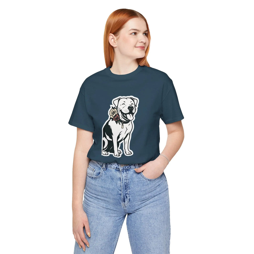 Sticker Design Pit Unisex T-Shirt Printify