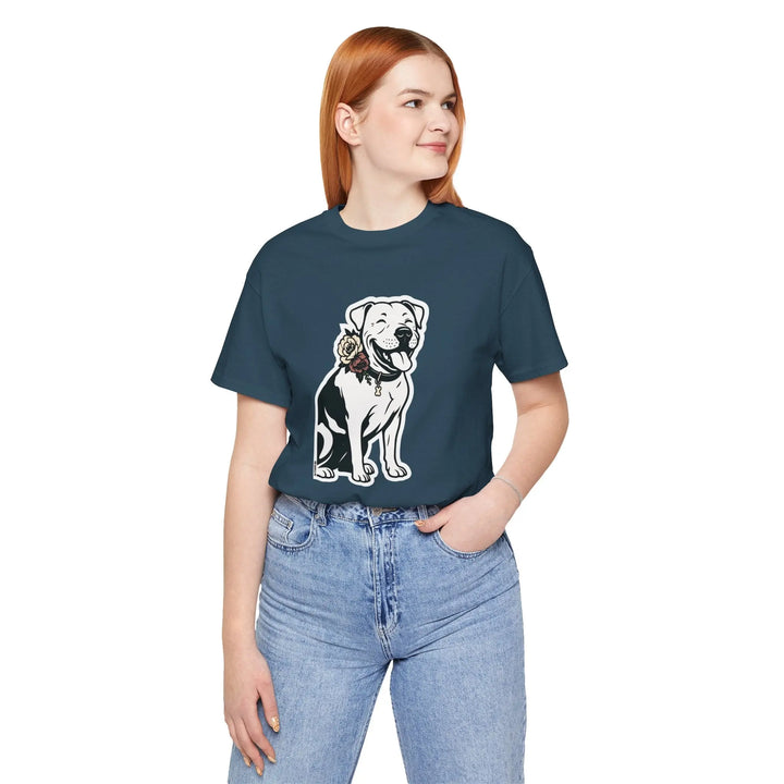 Sticker Design Pit Unisex T-Shirt Printify