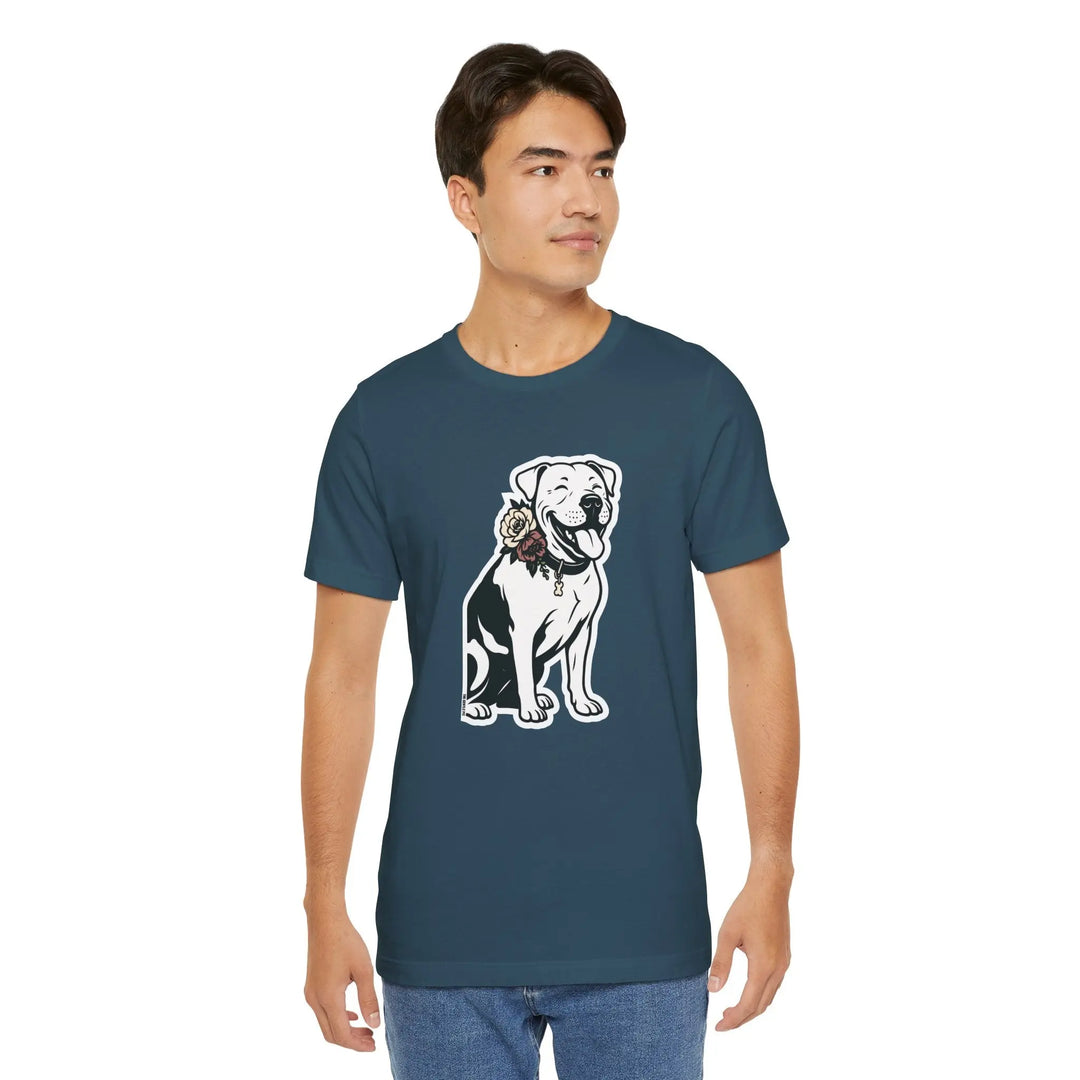 Sticker Design Pit Unisex T-Shirt Printify