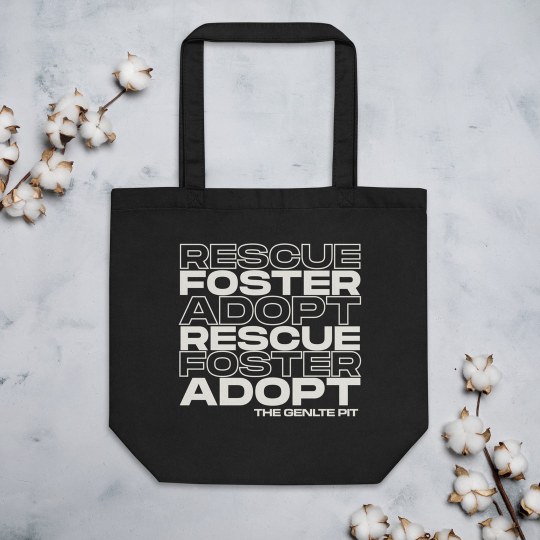 Rescue Foster Adopt Stacked Tote