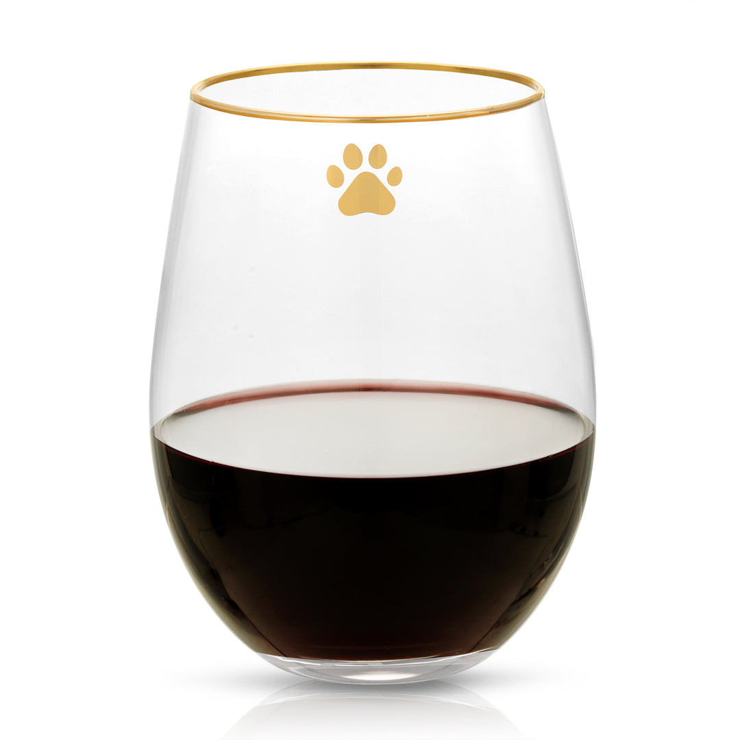 Bull & Bear Wine Glasses, Stock Market Wine Glasses