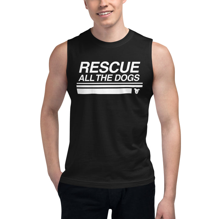 Rescue All The Dogs Muscle Tank