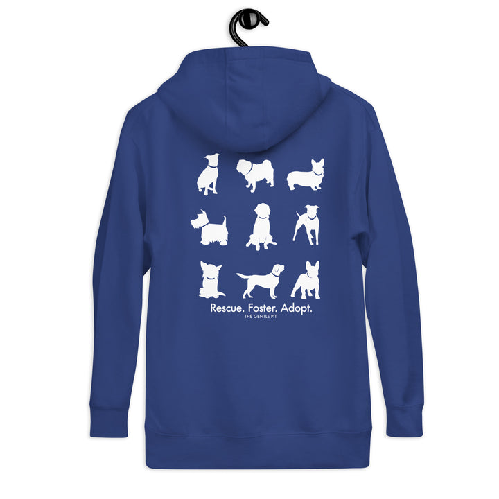Rescue All The Dogs Unisex Hoodie