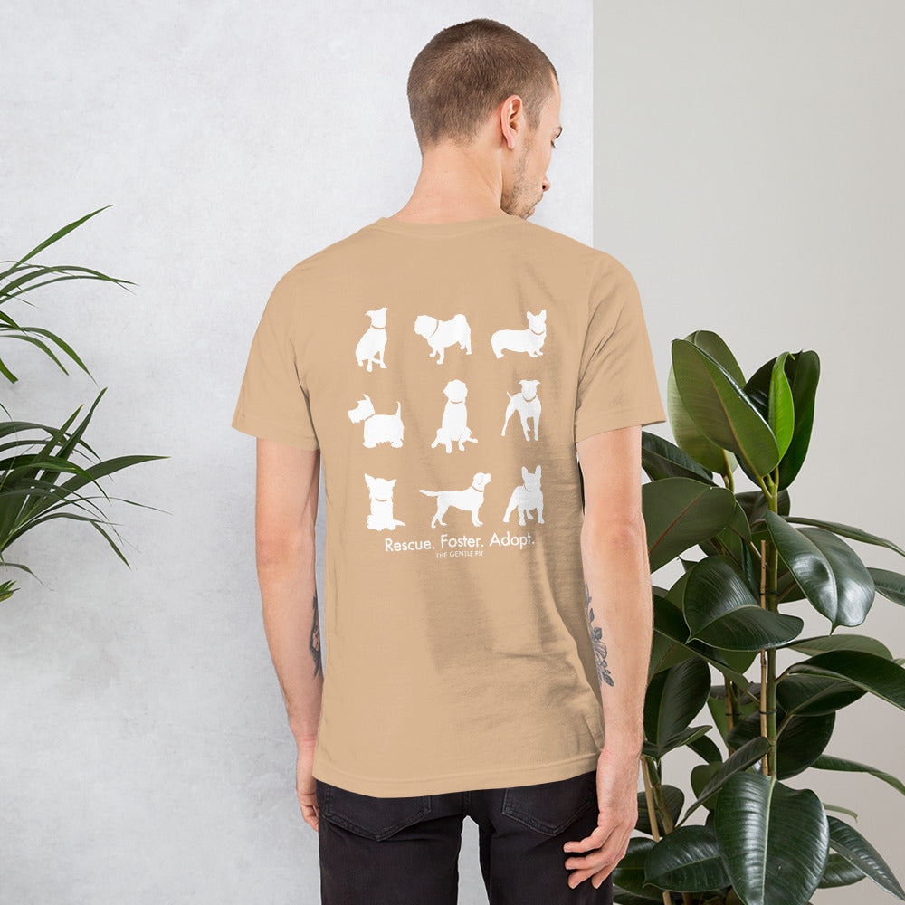Rescue All The Dogs Unisex Tee