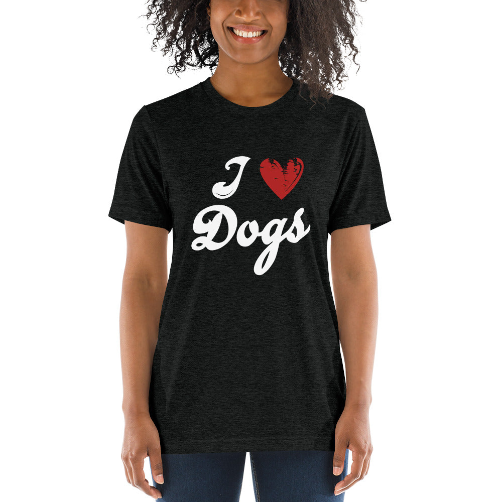 I Love Dogs Short sleeve t-shirt