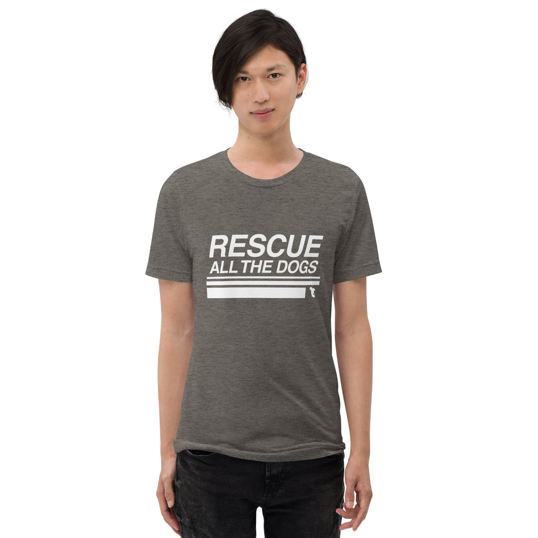 Rescue All The Dogs Unisex Short Sleeve T-Shirt