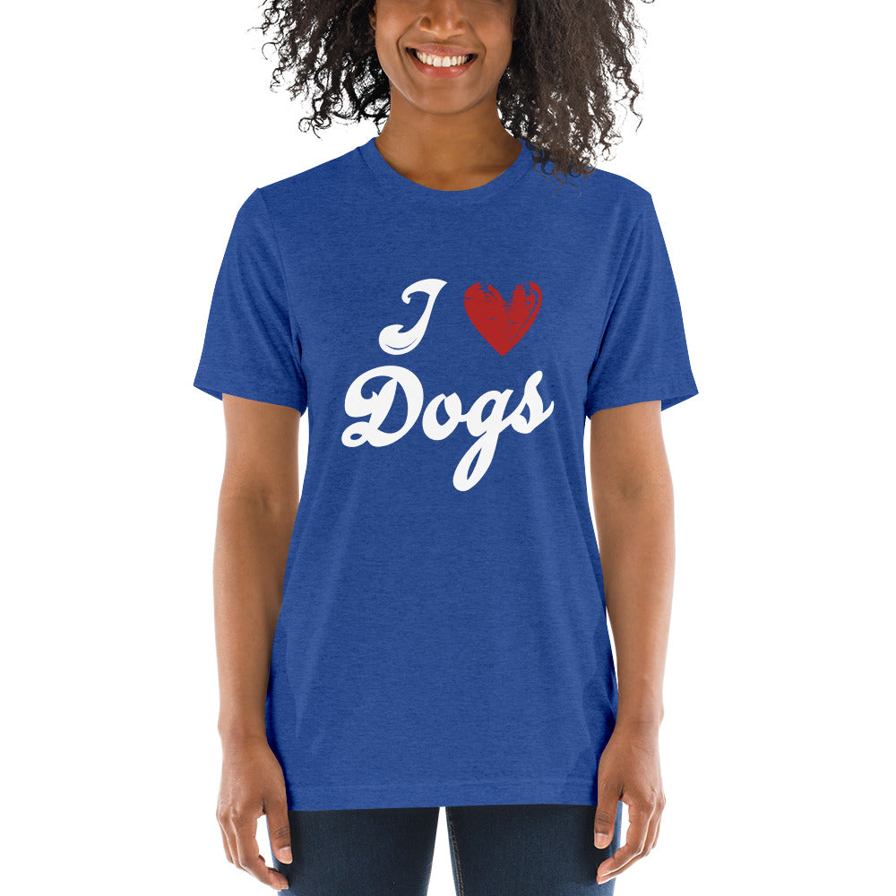 I Love Dogs Short sleeve t-shirt