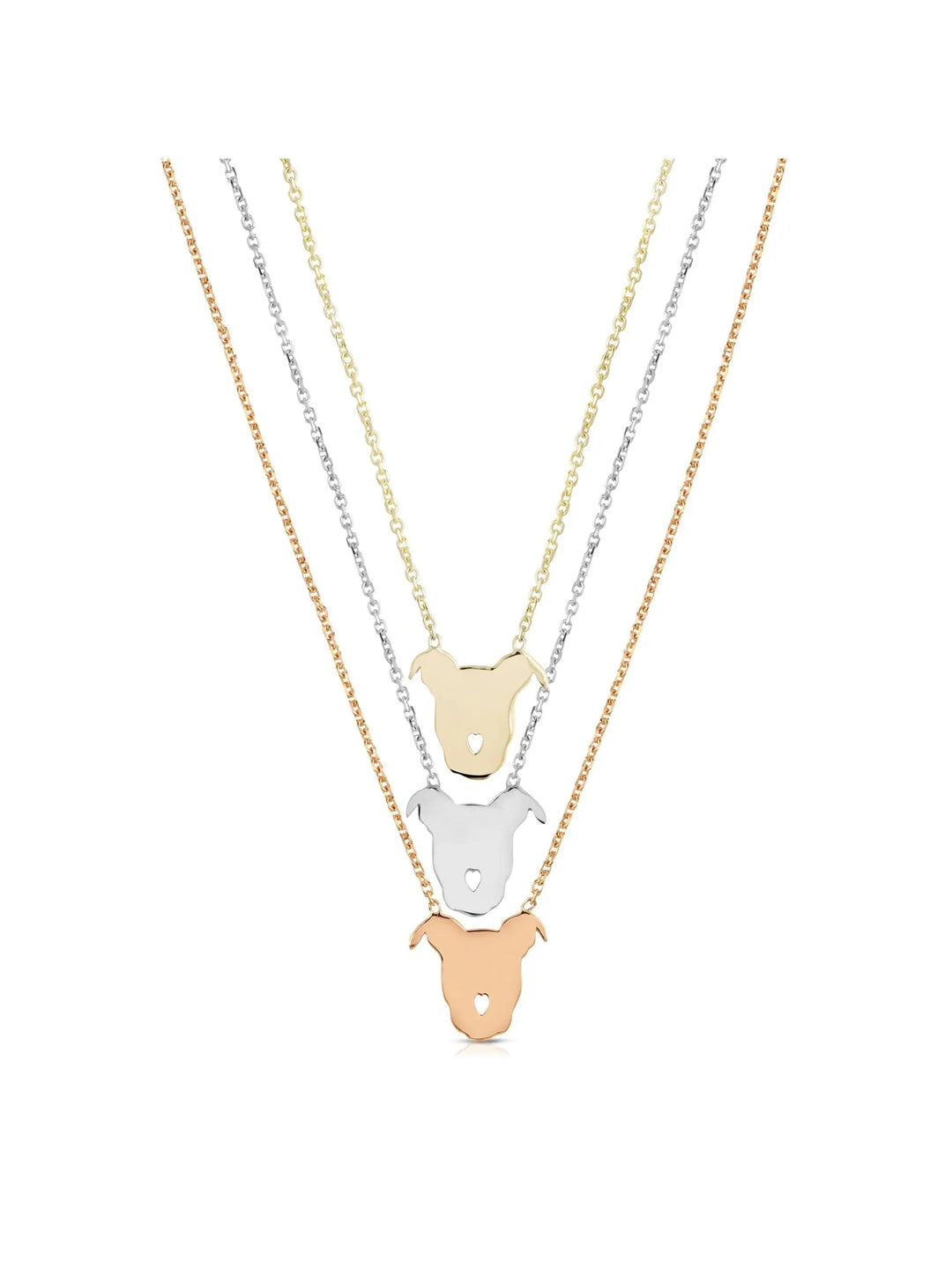 Diamond Encrusted Pup Pendant The Gentle Pit